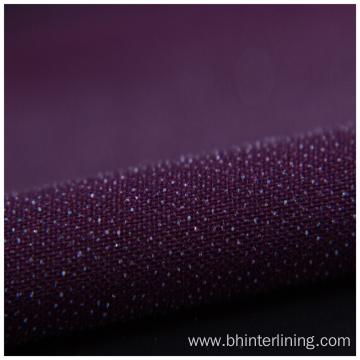 Customized colorful double-dot  fusible woven interlining